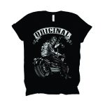 T-shirt – noir – Skelett Biker Boy