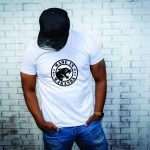 T-shirt blanc – Made in Wakanda – Homme